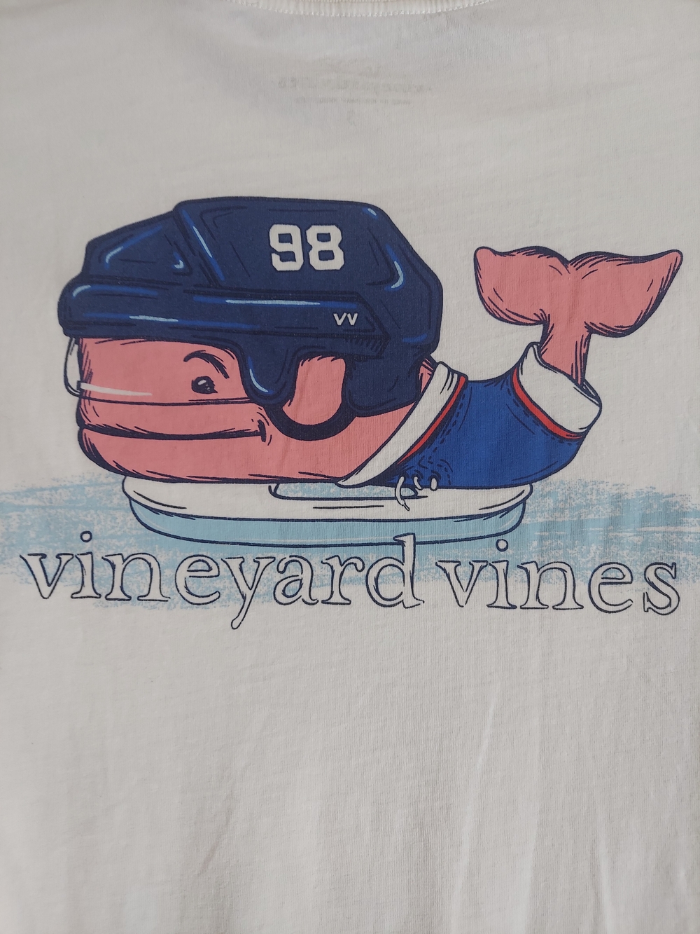 Vineyard Vines Pond Hockey Long Sleeve Pocket T-Shirt Men's Small